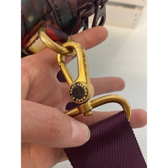 MARC BY MARC JACOBS COLORFUL QUILTED LAPTOP  CROSSBODY BAG - Picture 10 of 16